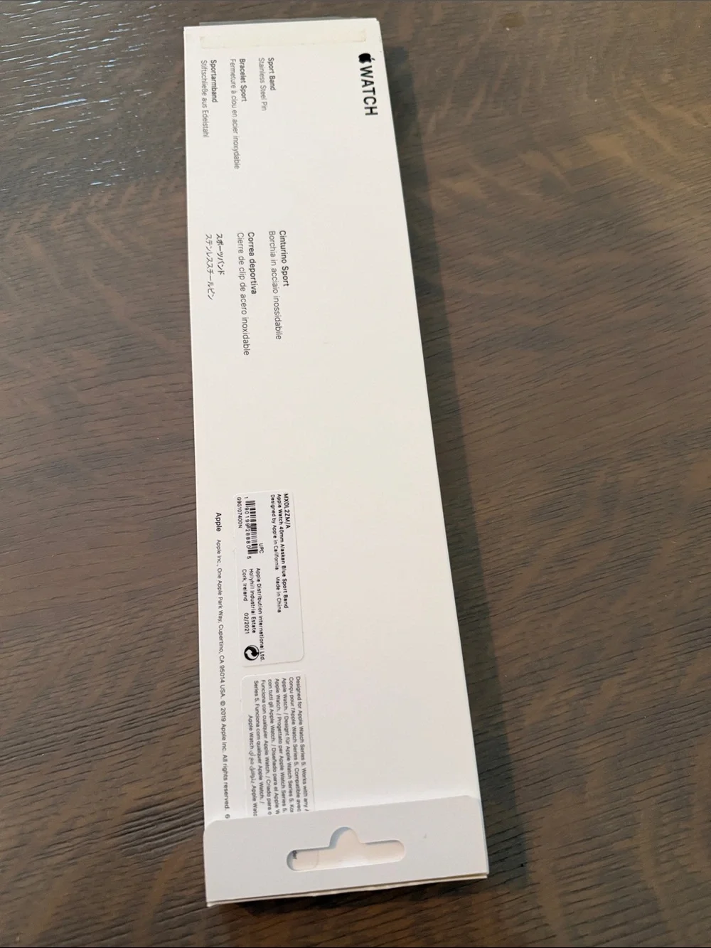 Apple Watch Sport Band Alaskan Blue 40MM